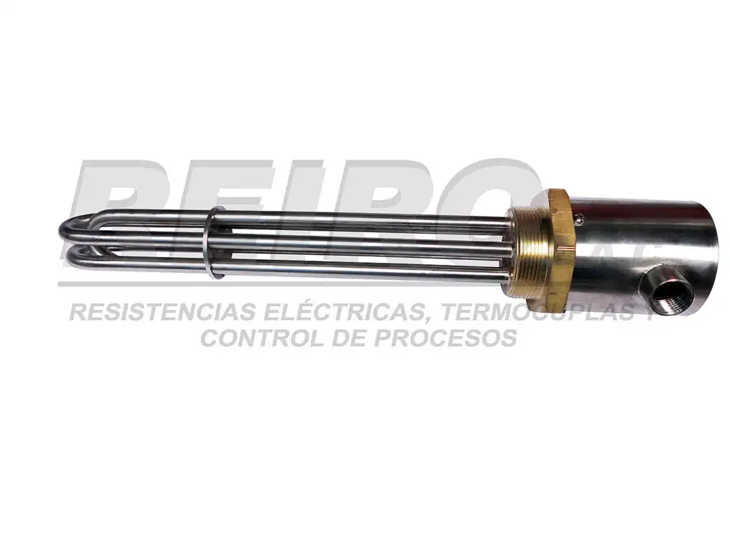 Resistencia de Inmersión con brida roscada2 Resistencia de Inmersión con brida roscada