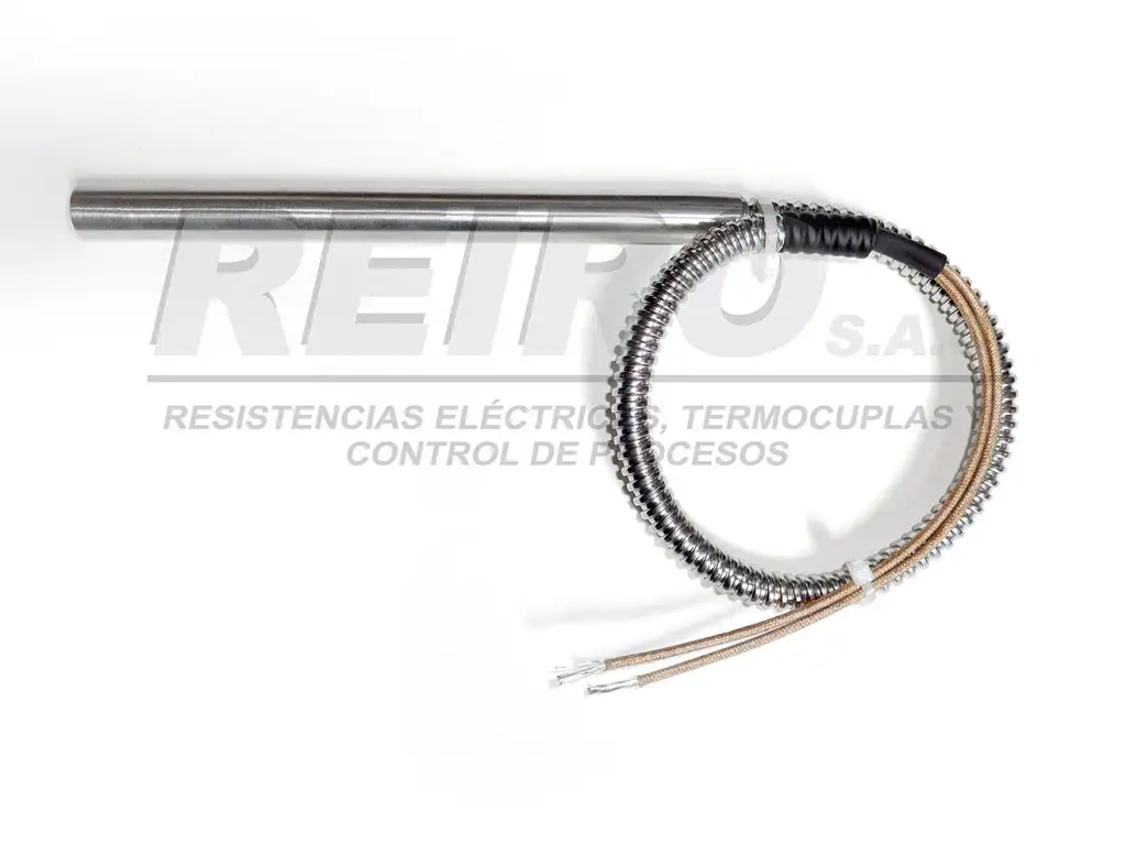 Resistencia eléctrica tipo cartucho