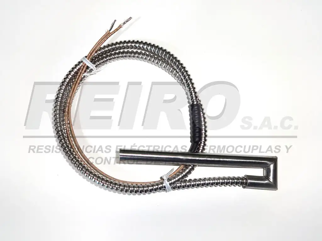 Resistencia eléctrica tipo cartucho