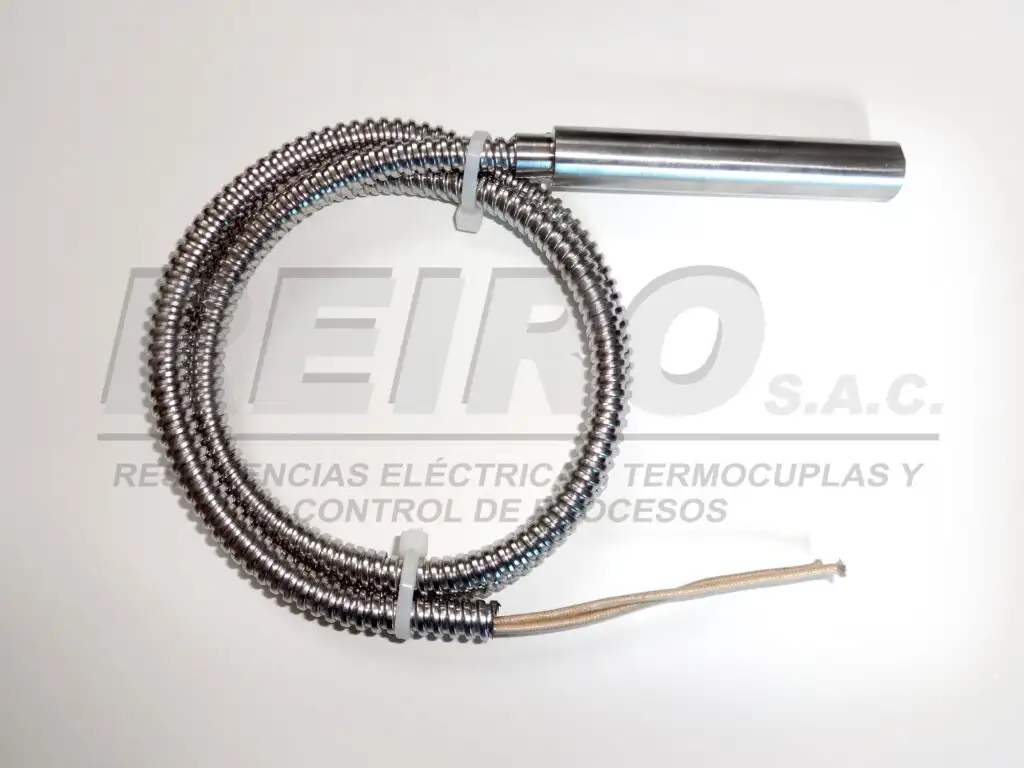 Resistencia eléctrica tipo cartucho