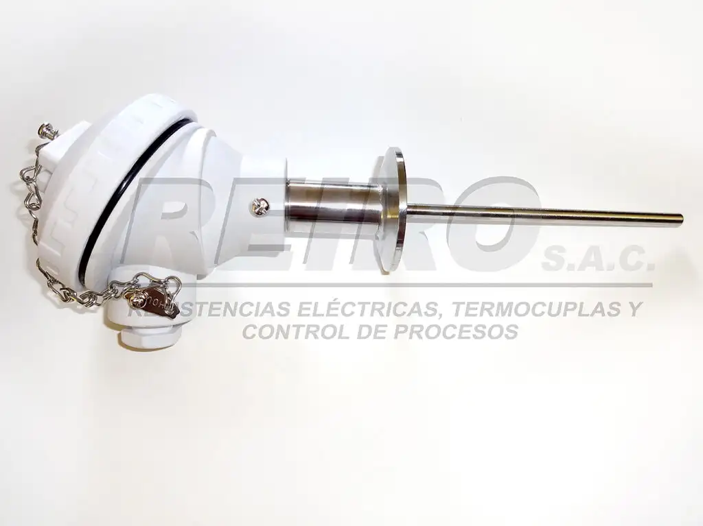 Sensor RTD con termopozo higiénico Sensor RTD con termopozo higiénico